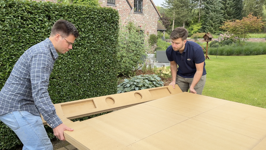 Table de jeu en bois 
